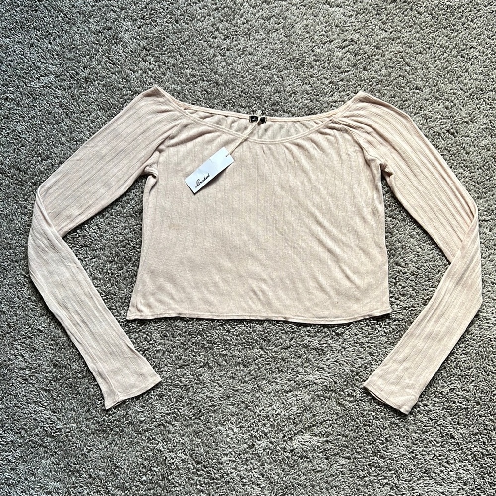 Lisakai Long Sleeve Crop Top